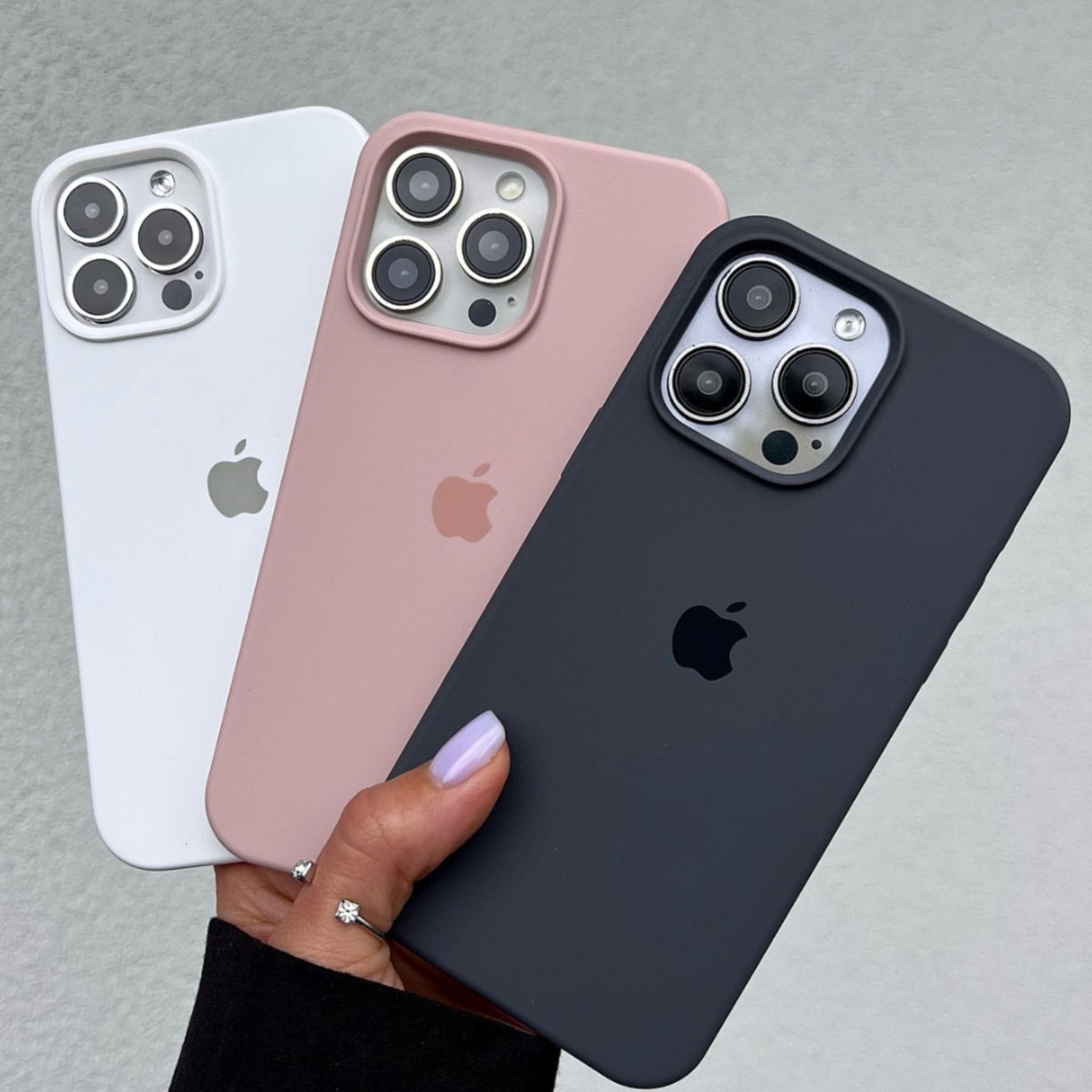Premium Silicone iPhone Cases – Compatible with iPhone 11 to 16 Pro Max | Stylish, Durable & Trendy Covers