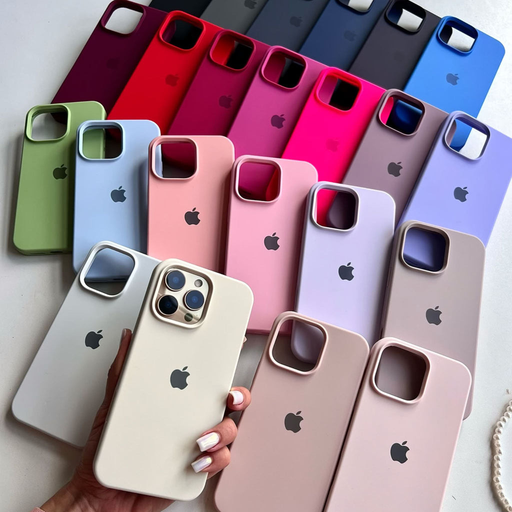 Premium Silicone iPhone Cases – Compatible with iPhone 11 to 16 Pro Max | Stylish, Durable & Trendy Covers
