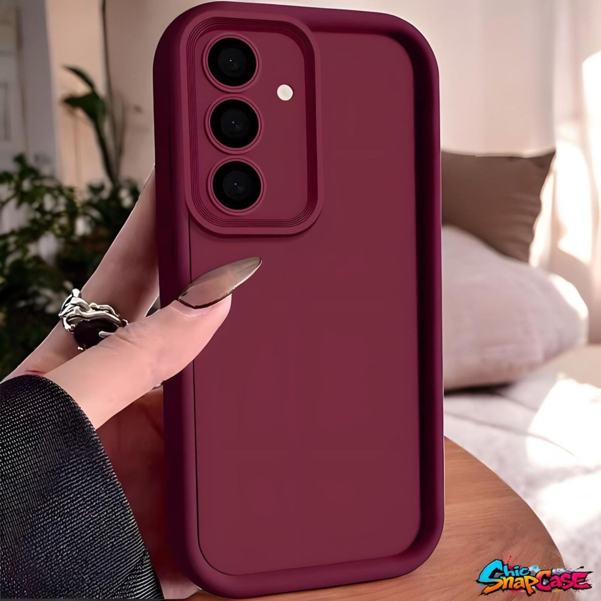 Candy Color Samsung Phone Case – Soft Silicone Cover for S25, S24, S23, S22, A Series | Stylish & Protective