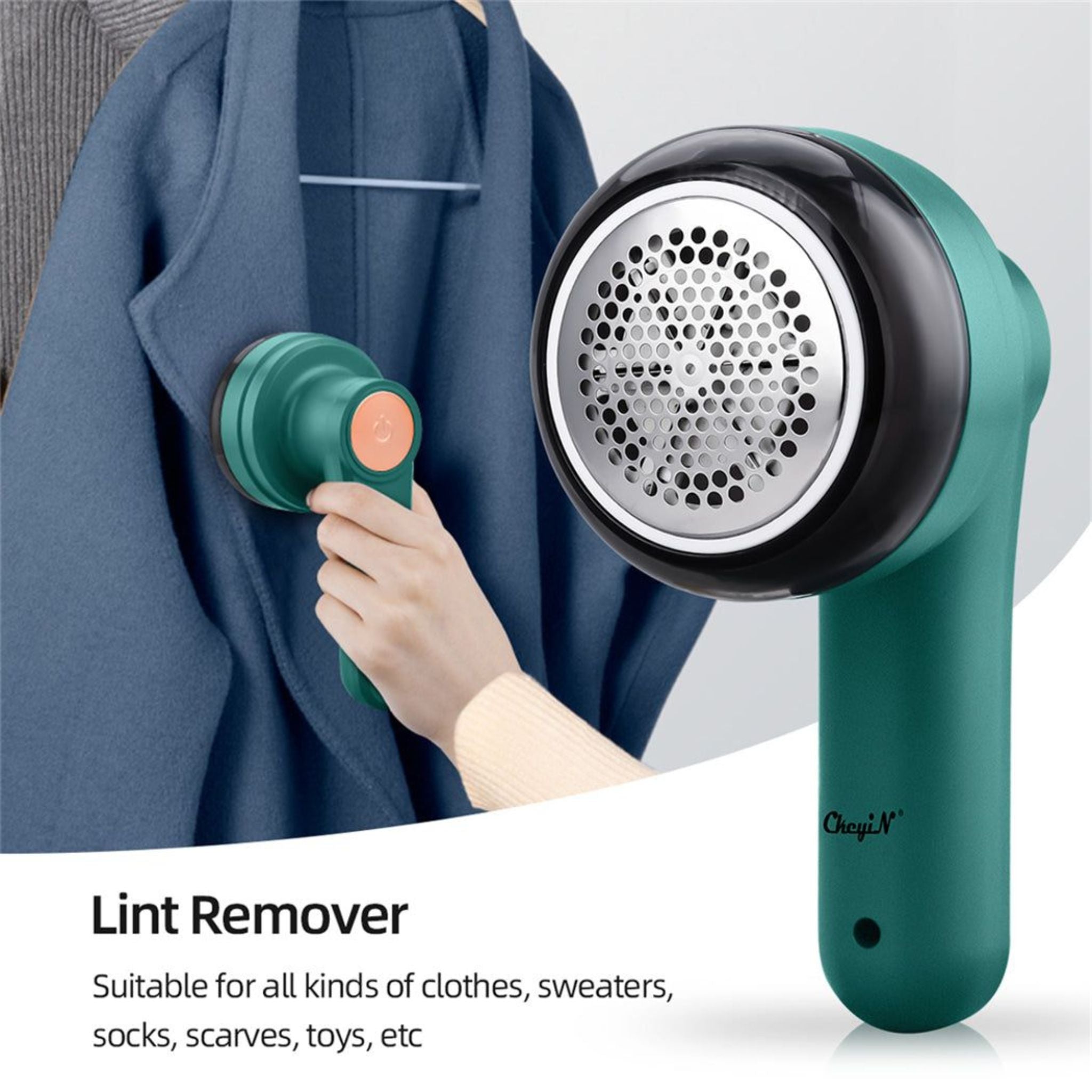 Premium Lint Remover for Clothes – High-Efficiency Rotating Blade System for Fabric & Garment Care